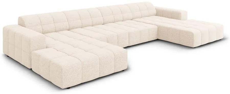 Krémová rohová pohovka (do "U") Chicago – Cosmopolitan Design