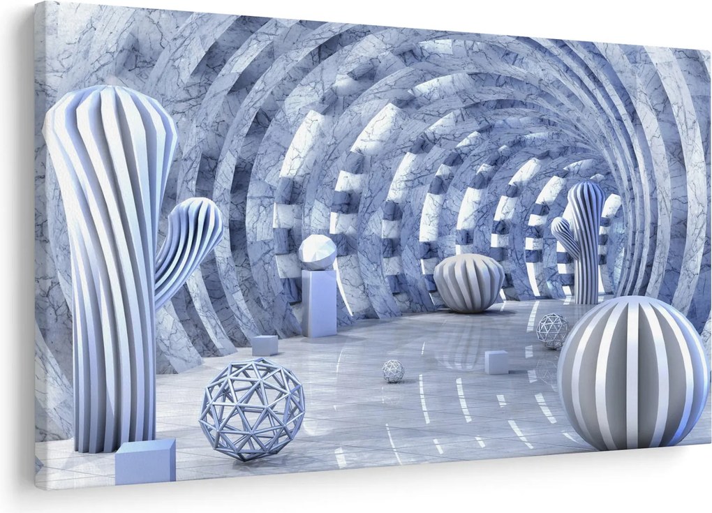 Obraz - 3D abstrakcia (90x60 cm)