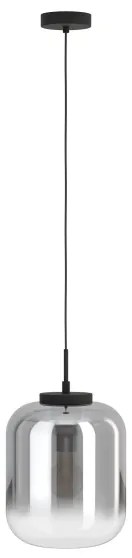 Eglo 39673 - Luster na lanku BULCIAGO 1xE27/40W/230V pr. 25 cm dymová