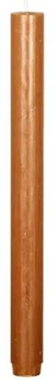 Broste Sviečka guľatá dlhá 2,6 cm - terracotta
