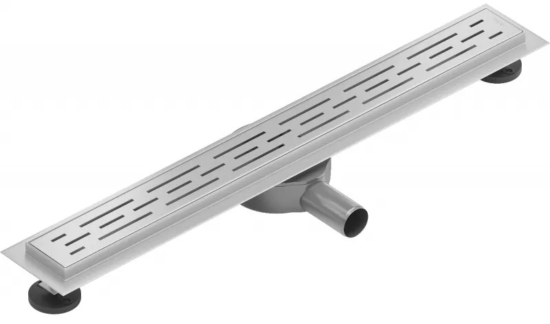 Mexen Flat 360 ° M01 rotačný lineárny odtok 60 cm, chróm - 1020060-40