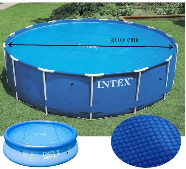 Intex Solárna Plachta na bazén 305 cm - modrá IN-92021