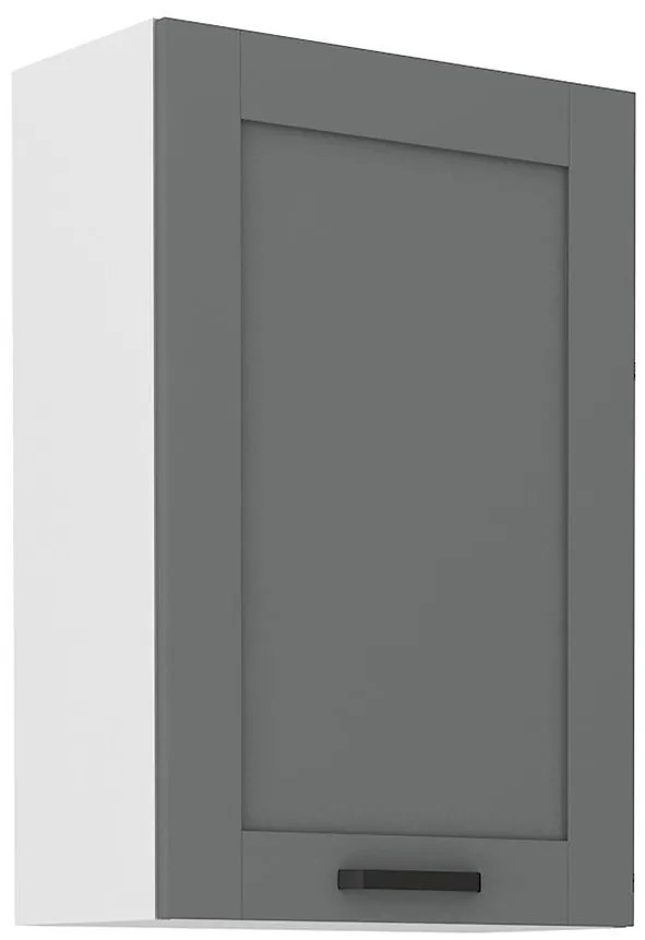Kuchynská skrinka Luna dustgrey/biela 60G-90 1F