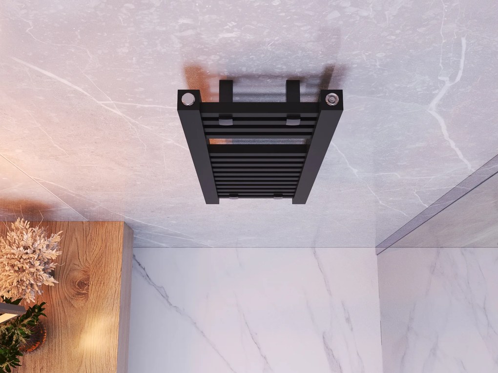 Gamma Erga Proper, vykurovacie teleso 800x300 mm, 314W, čierna, ERG-LAV-PROP-8030-BK