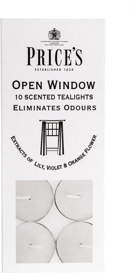 Price´s FRESH AIR vonné čajové sviečky Otvorené okno 30ks