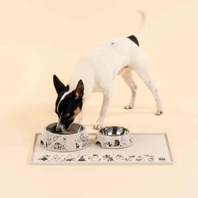 Podložka pod misky pre psov Moomin Pets 48x30cm / 80. výročí
