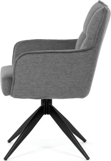 Jedálenská stolička sivá DCH-P3170 GREY2
