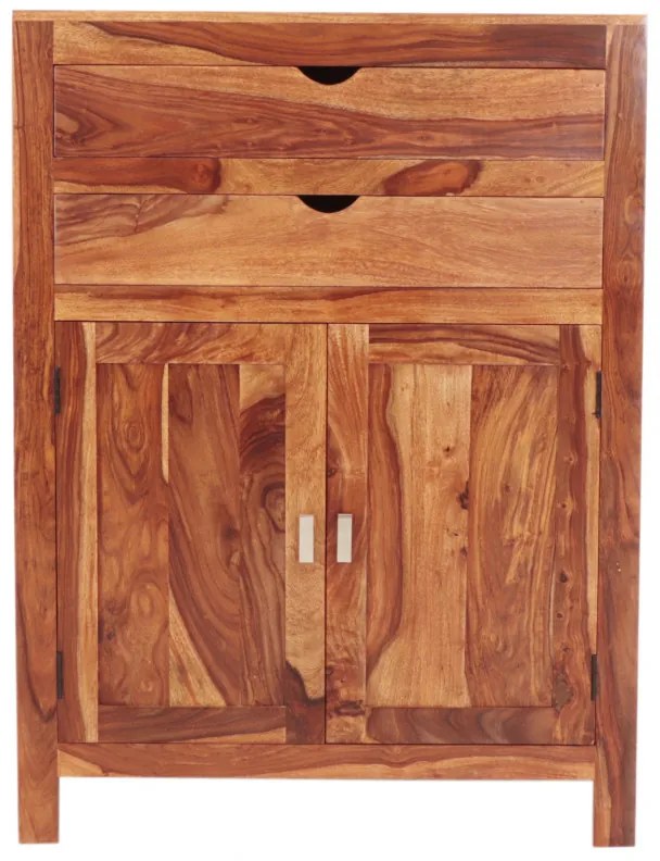 Indický nábytok - Komoda Amba 90x120x45 z indického masívu palisander Only stain