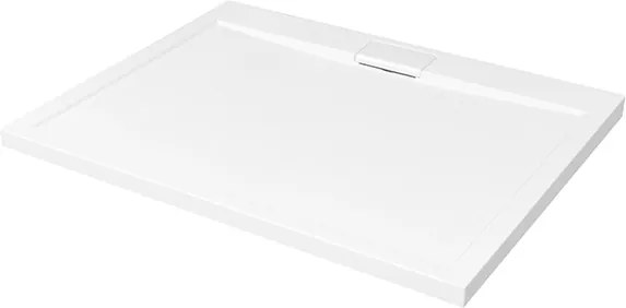 Besco Obdĺžniková sprchová akrylátová vanička AXIM R 100x80 (120x80, 100,110,120,130,140x90) UltraSlim BESCO-Rozmery: 110x90
