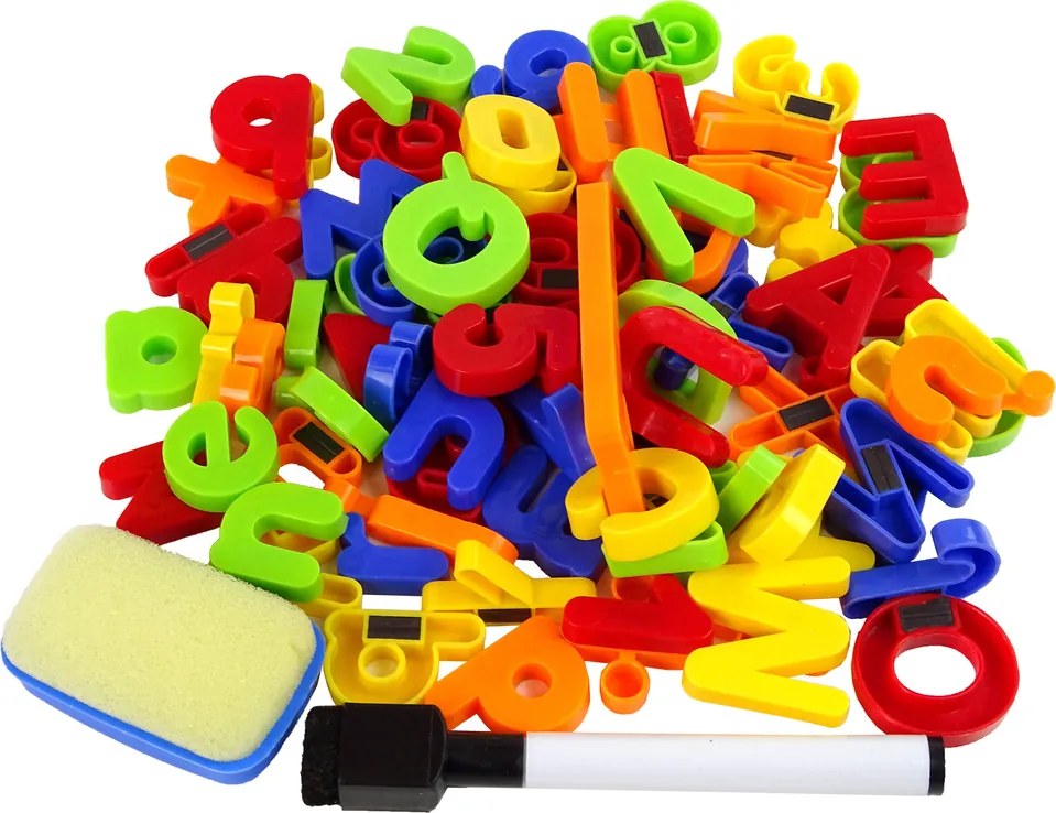 LEAN Toys Stojaca magnetická tabuľa Pen Blue