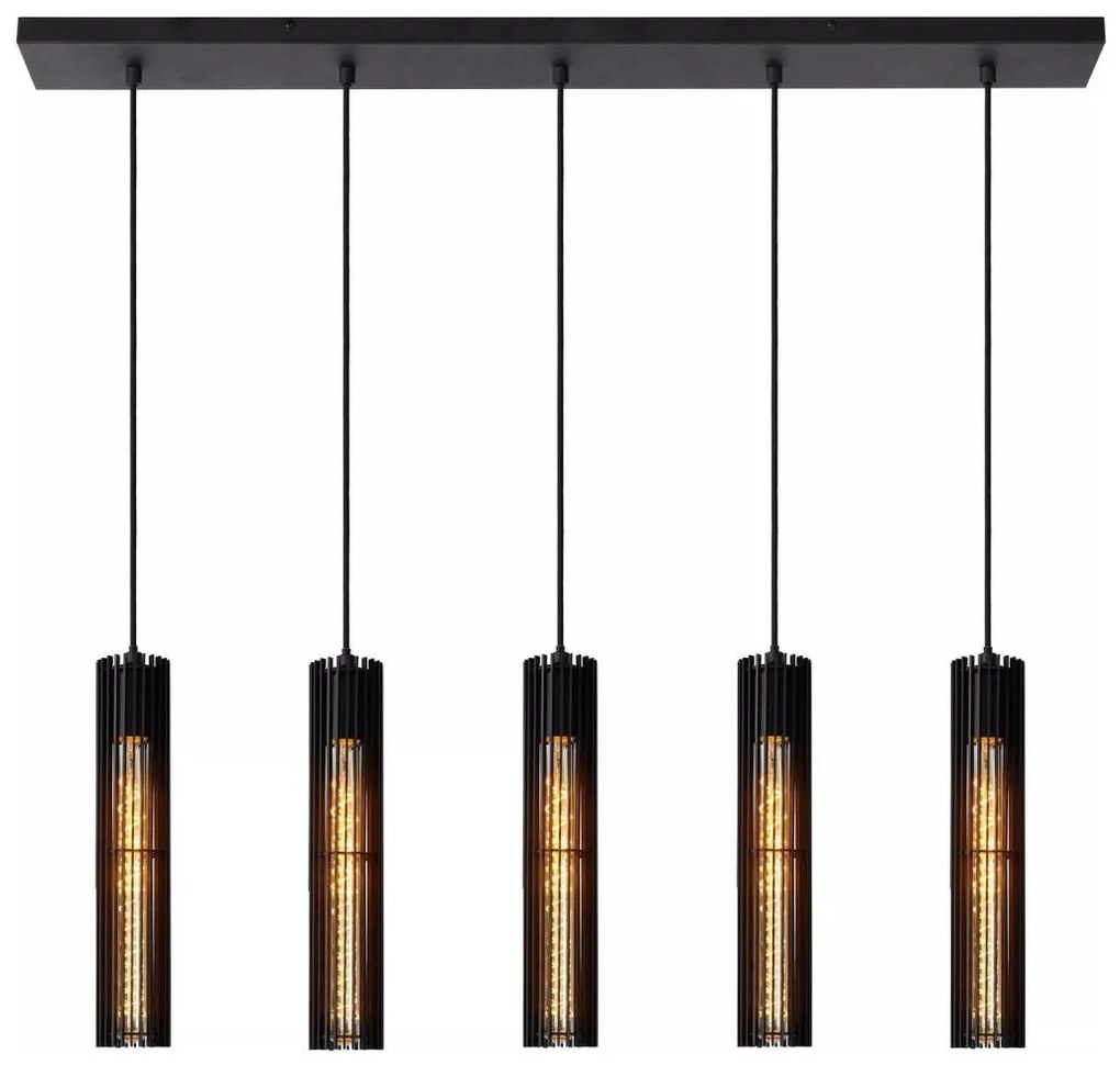 Lucide 73406/05/30 - Luster na lanku LIONEL 5xE27/60W/230V