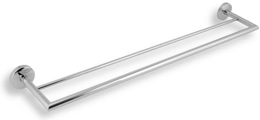 Novaservis - Dvojitý držiak uterákov 650 mm Metalia 11 chróm, 0125,0