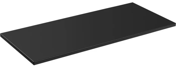 Závěsná skříňka SantaFe Domi s deskou a umyvadly 120 cm černá