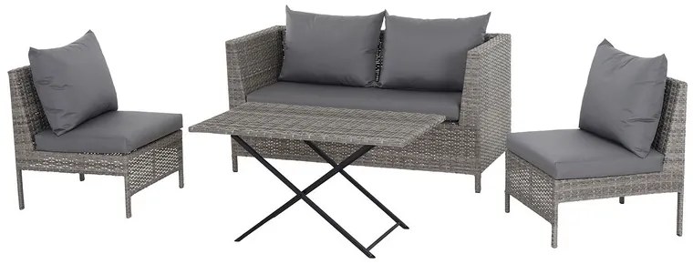 Gardamo Záhradné sedenie, 4-dielna súprava  (100351363)