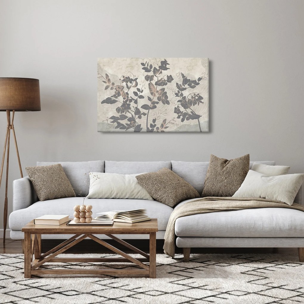 Obraz - Texturované listy (90x60 cm)