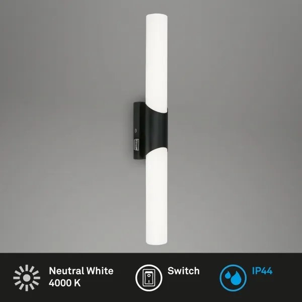 Briloner 2111-115 - LED kúpeľňové osvetlenie na zrkadlo LED/11W/230V IP44