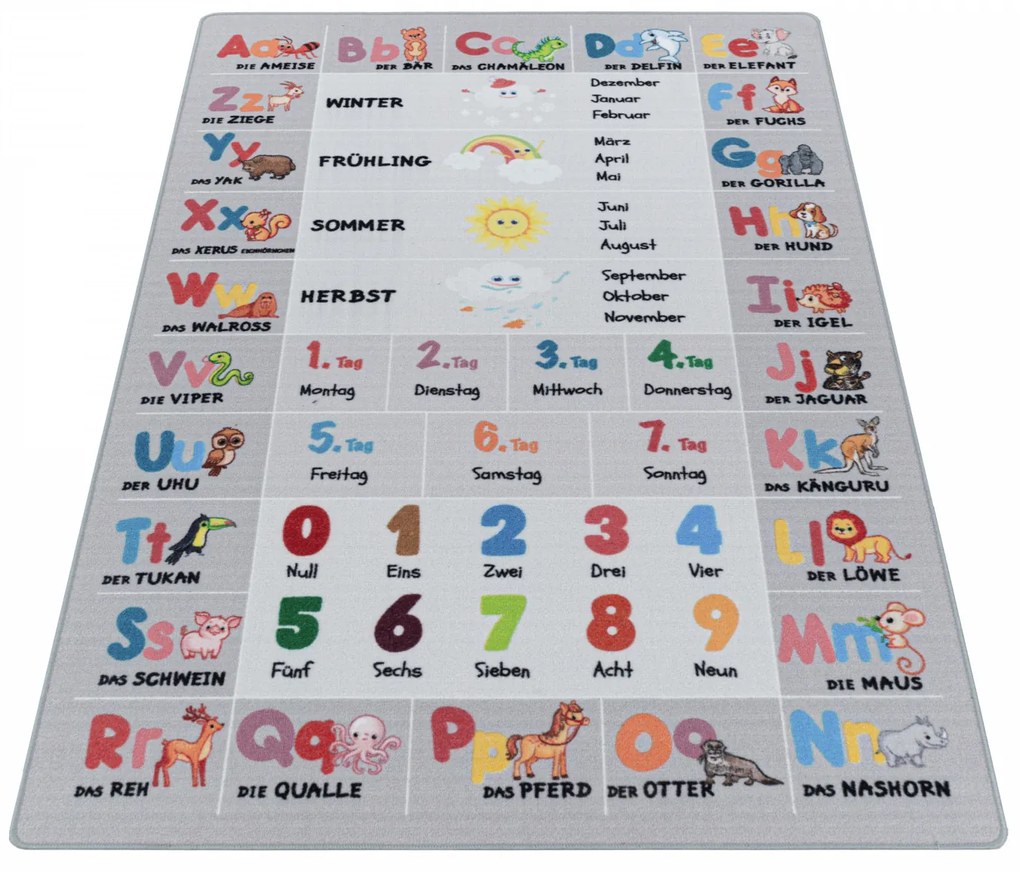 Kusový koberec Play 2904 grey, 80x120, viacfarebná, detská izba, Ayyildiz