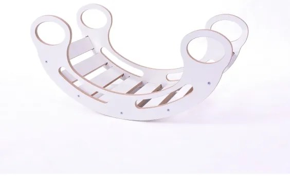 Multifunkčná Montessori hojdačka biela