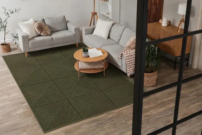 Koberec AURA J2624A zelený