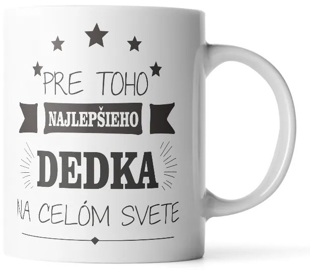 Sablio Hrnek Pro toho nejlepšího dědu - 200 ml - espresso