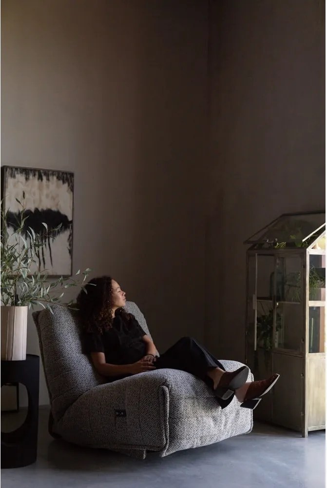 Béžové polohovacie relaxačné kreslo Hamilton – Dutchbone