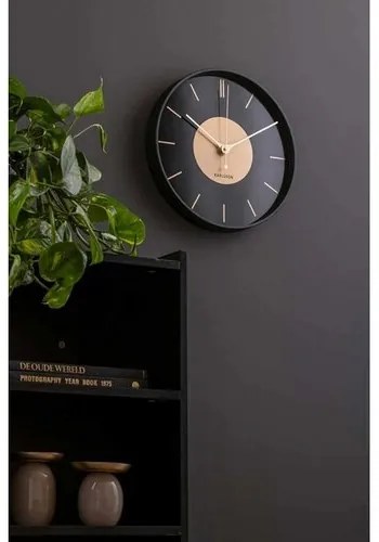 Karlsson 5918BK dizajnové nástenné hodiny 35 cm