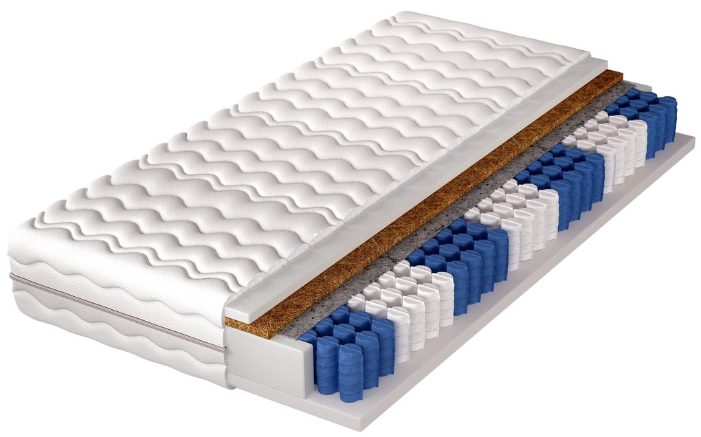 Taštičkový matrac Nelson 200x90 cm (T3/T5). Akcia -6%. Vlastná spoľahlivá doprava až k Vám domov. 1039941