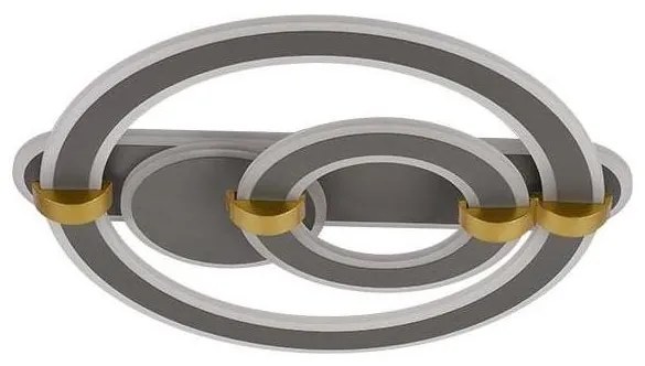 LED Stmievateľné stropné svietidlo LED/120W/230V 3000-6500K + diaľkové ovládanie