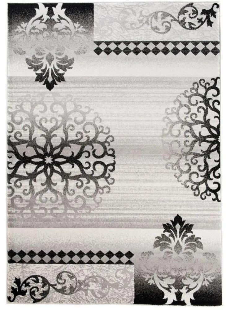 Kusový koberec Delta sivý 140x190cm