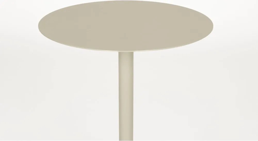Oceľový okrúhly odkladací stolík ø 35 cm Snow – Zuiver