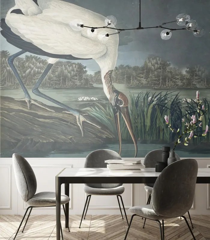 WALLCOLORS Stork wallpaper - tapeta POVRCH: Prowall Eco