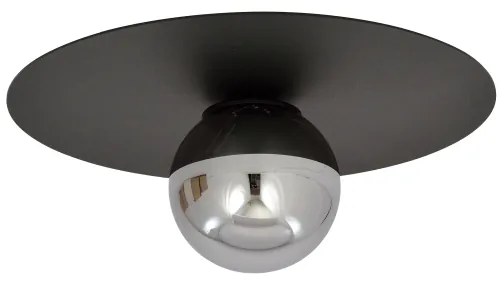 Stropné svietidlo SOLAR 1xE14/10W/230V čierna/šedá