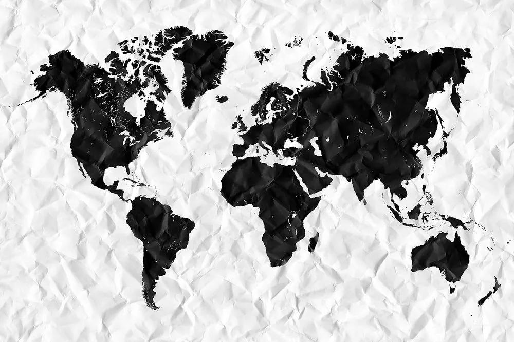 Tapeta zaujímavá mapa sveta