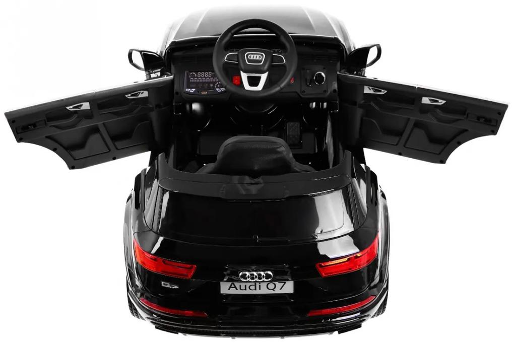 RAMIZ Elektrické autíčko Audi Q7 Quattro S-Line 2.4 G lakované - čierne