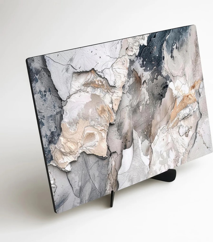 DUBLEZ | Drevený obraz - Abstract marble