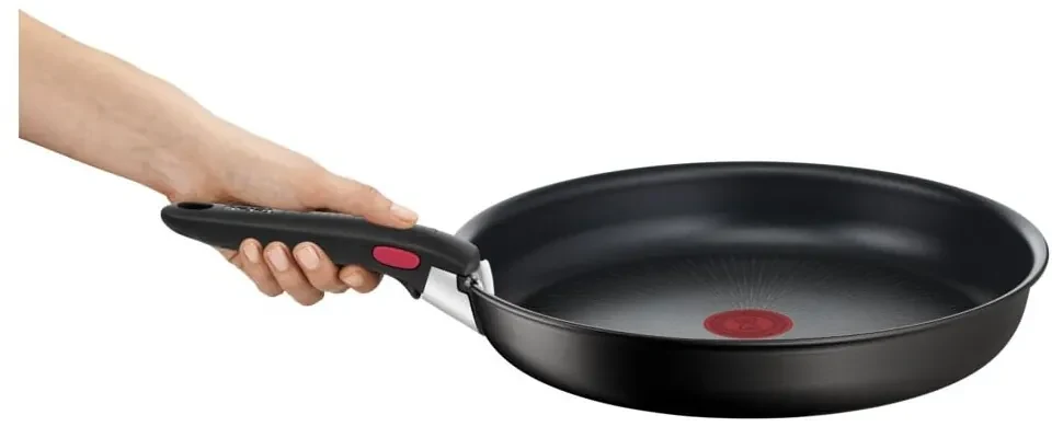 Hliníkové panvice v súprave 2 ks s nepriľnavým povrchom/s odnímateľnou rukoväťou ø 28 cm INGENIO Eco Resis L3979102 – Tefal