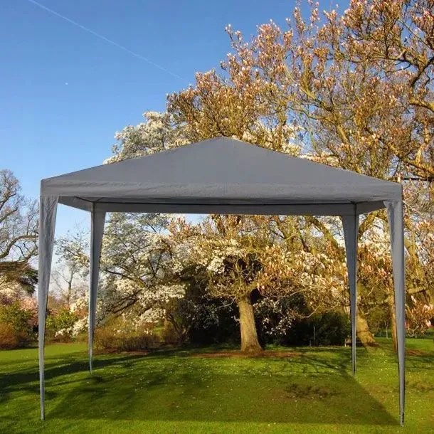 Záhradný stan / Pavilón 3 x 3 m sivá