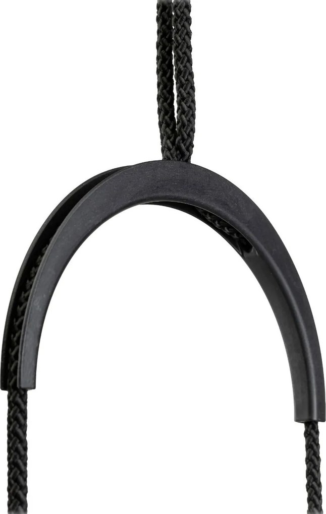 Závěsný květináč AERA HANG 17,9 cm černý