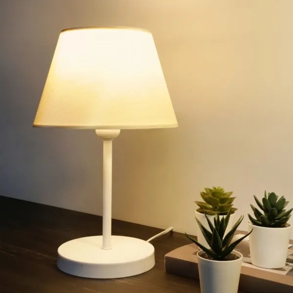 Stolná lampa AYD 1xE27/40W/230V biela