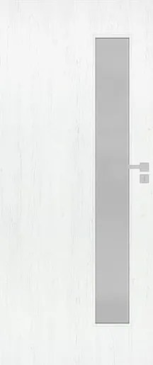 DRE Deca interiérové dvere deco pravé 80 cm borovica biela DECA10BB80P