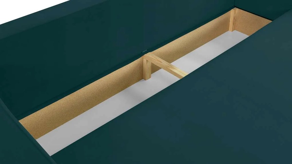 Rozkládací pohovka GALA Tmavě Zelená