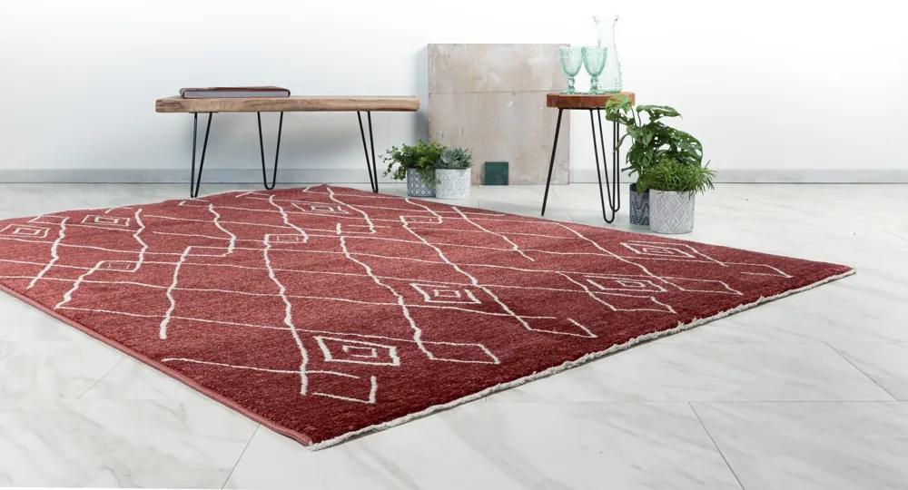 Lalee Kusový koberec Agadir 502 Terra Rozmer koberca: 200 x 290 cm