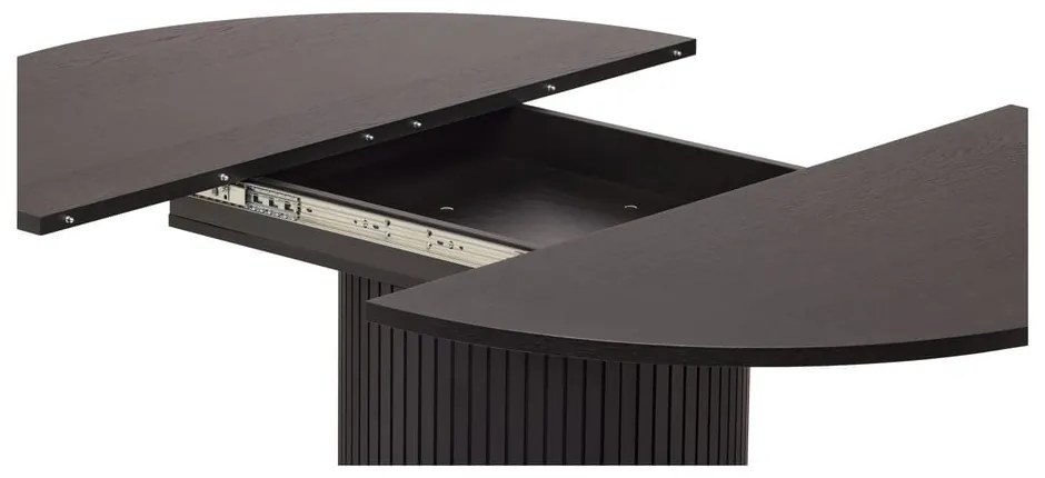 Okrúhly rozkladací jedálenský stôl v dekore duba ø 115 cm Malaga – Bonami Selection