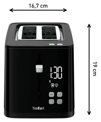 Hriankovač Tefal Digital TT640810 (použité)