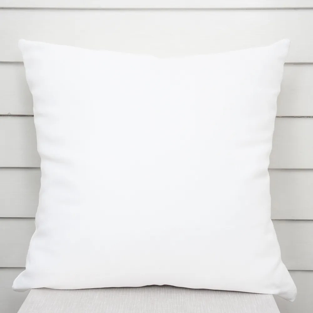 Biante Dekoračná obliečka na vankúš TF-132 Biela hladká bez vzoru 40 x 40 cm