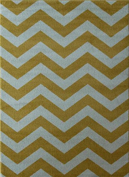 Berfin Dywany Kusový koberec Aspect 1961 Yellow - 140x190 cm