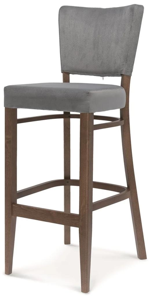 FAMEG Tulip.1 - BST-9608 - barová stolička Farba dreva: buk štandard, Čalúnenie: látka CAT. C