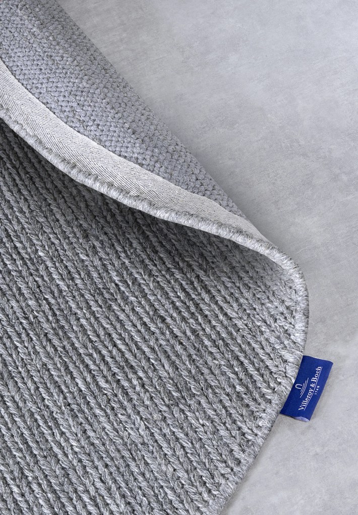 Villeroy & Boch, Kusový koberec Villeroy & Boch 106050 Silver kruh, 200x200 (priemer) kruh, šedá, obývacia izba