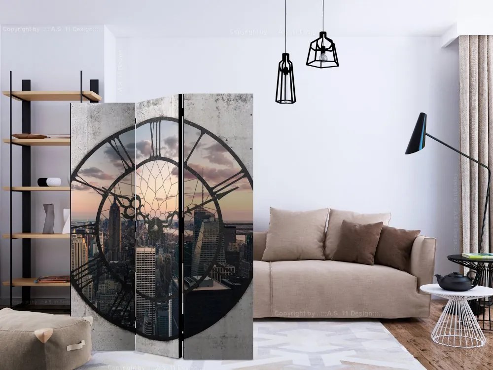 Artgeist Paraván - NYC Time Zone [Room Dividers]