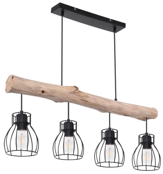 Globo 15326-4N - Luster na lanku MINA 4xE27/40W/230V